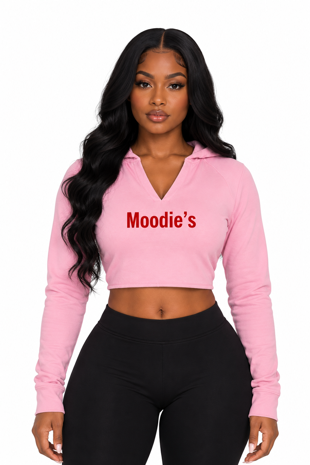 Signature Cotton Raw Edge Hoodie