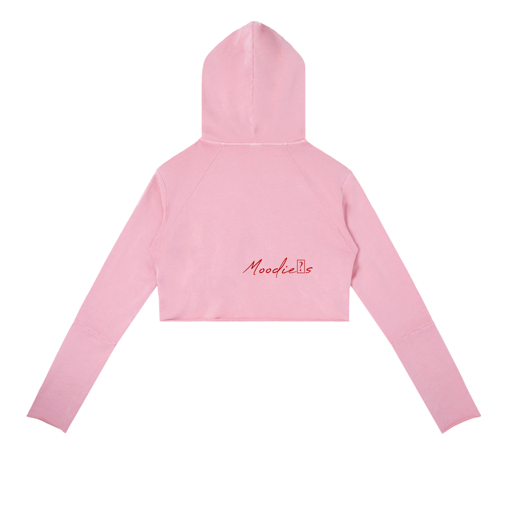 Signature Cotton Raw Edge Hoodie