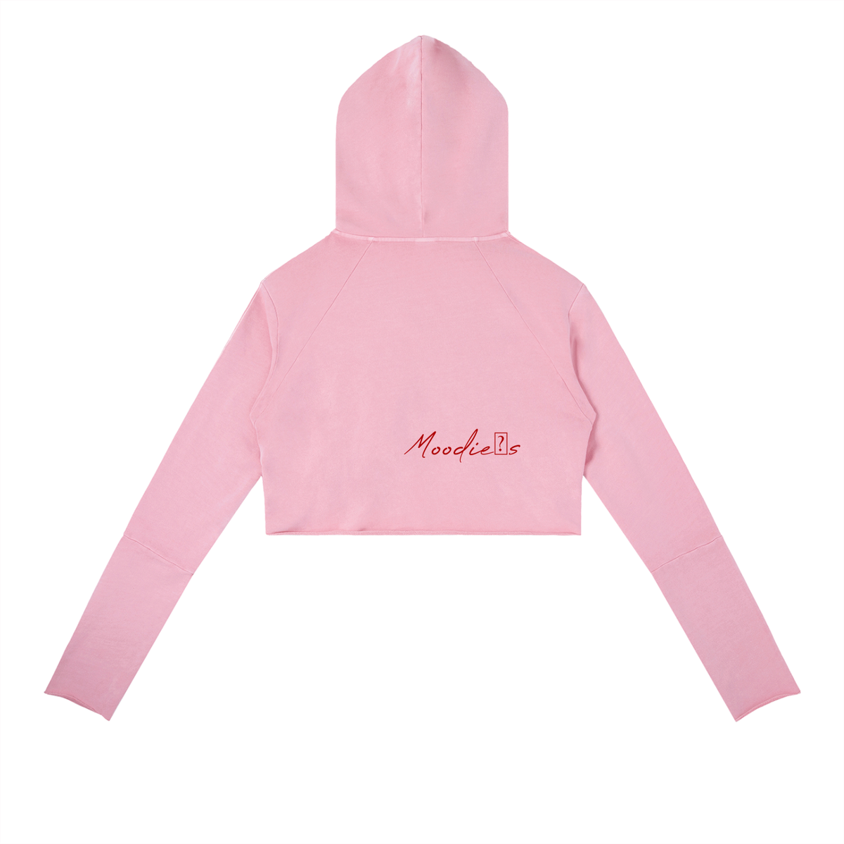 Signature Cotton Raw Edge Hoodie