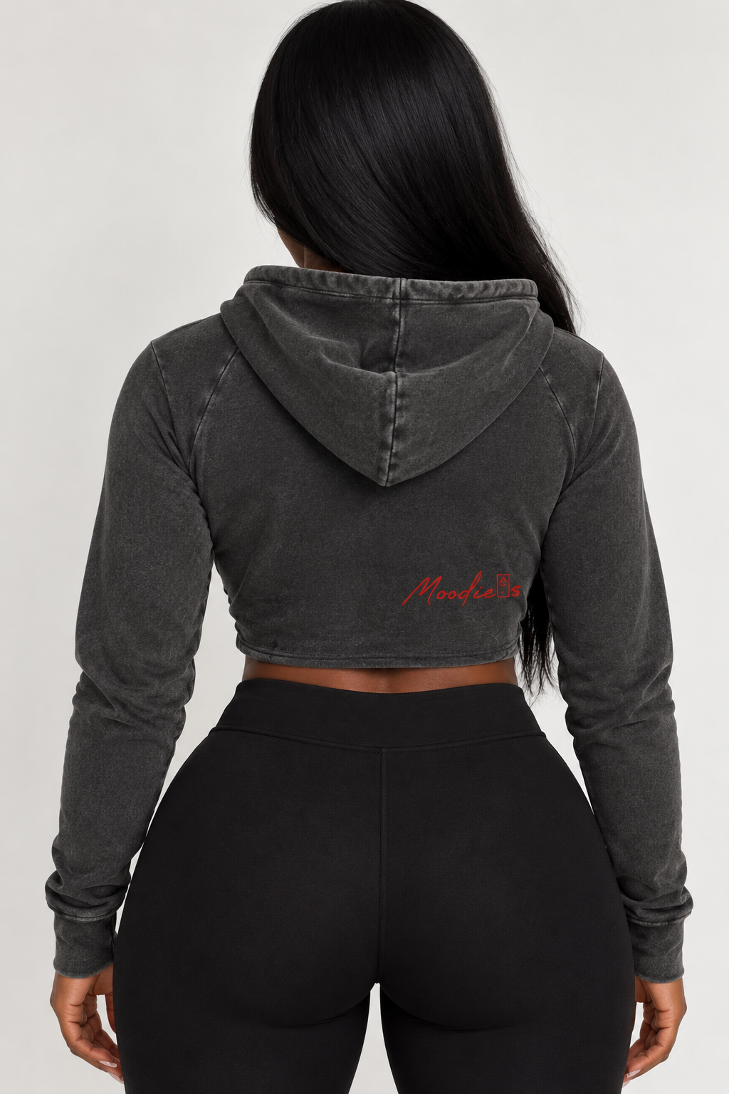 Signature Cotton Raw Edge Hoodie