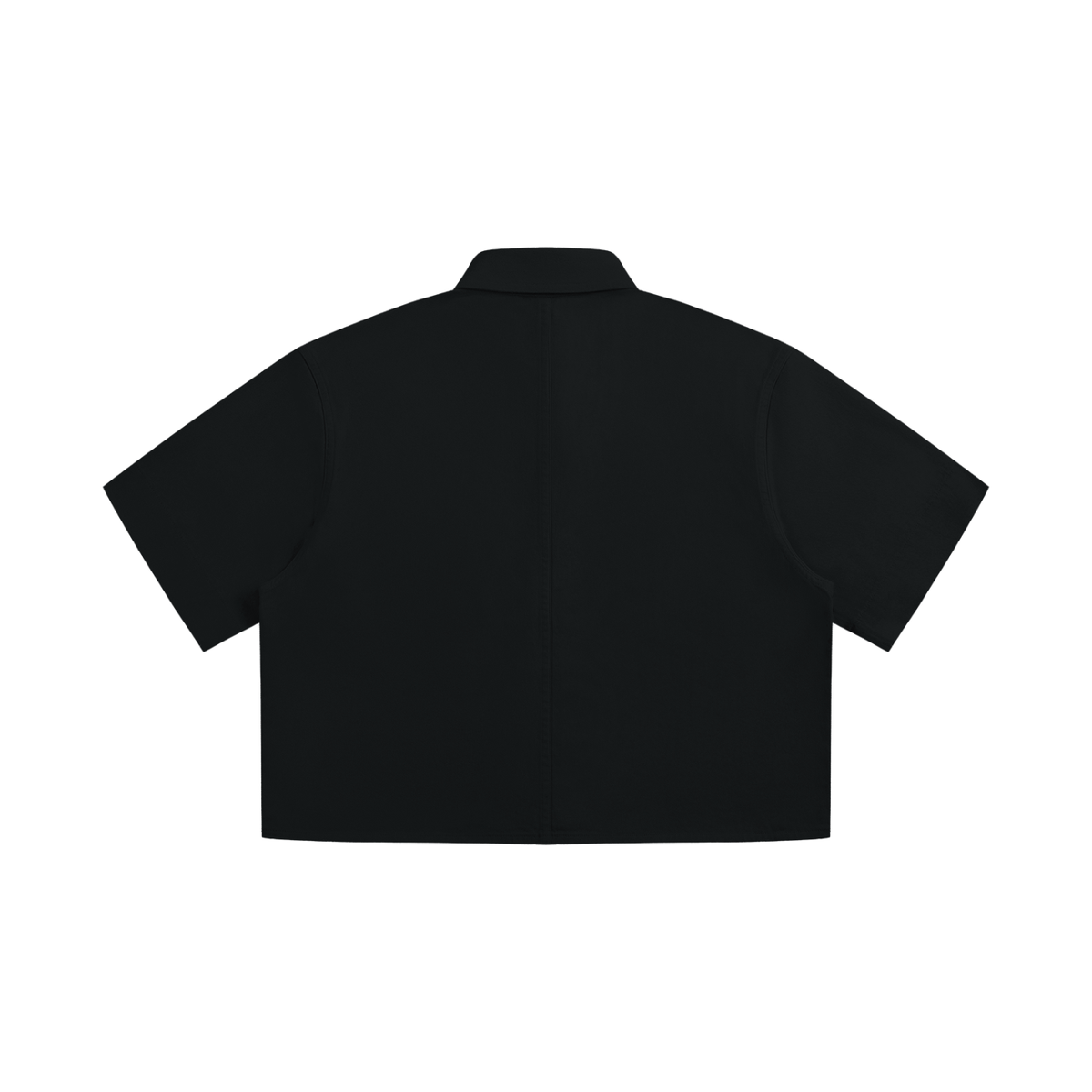 100% Cotton Crop Short Sleeve Shirt