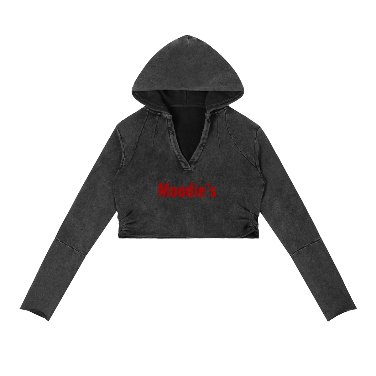Signature Cotton Raw Edge Hoodie